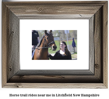 horse trail rides near me in Litchfield, New Hampshire